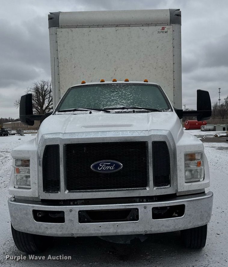 image for item EQ1031 2019 Ford F750 Super Duty box truck