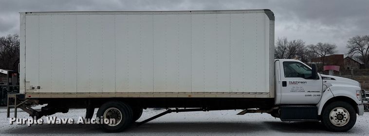 image for item EQ1031 2019 Ford F750 Super Duty box truck