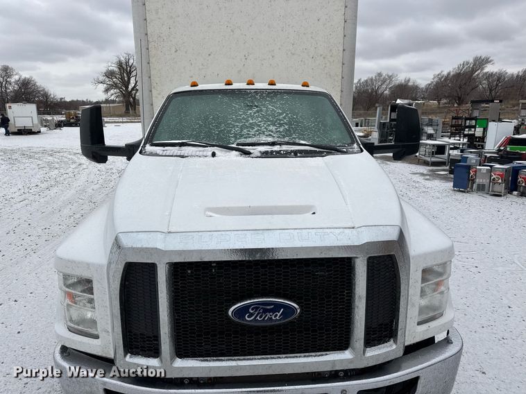 image for item EQ1031 2019 Ford F750 Super Duty box truck