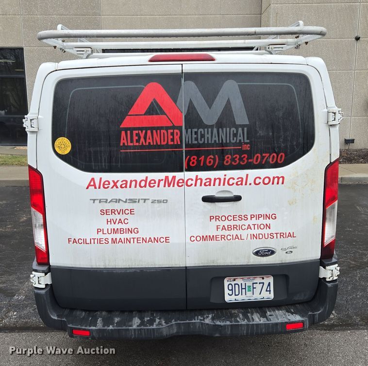 image for item EQ3945 2015 Ford Transit 250 van