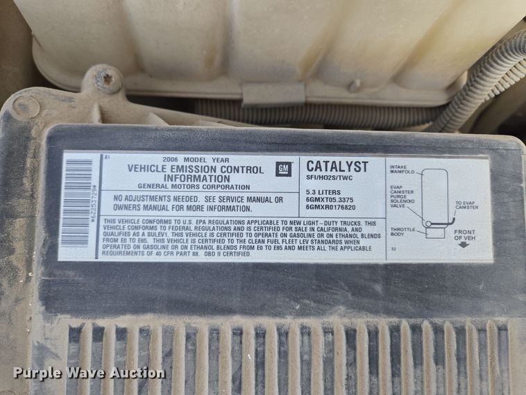 image for item EQ3948 2006 Chevrolet Silverado 1500 Ext. Cab pickup truck