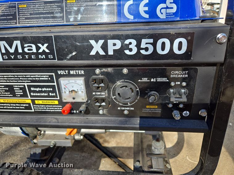 image for item EQ3950 PowerMax XP3500 generator