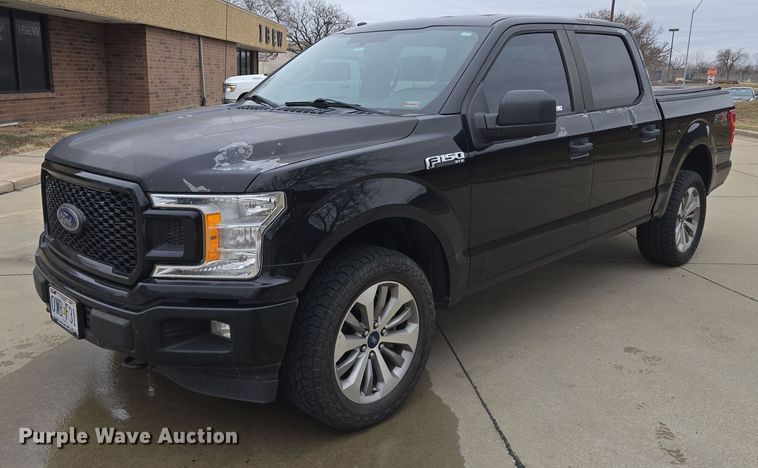 image for item EQ3955 2018 Ford F150 SuperCrew pickup truck