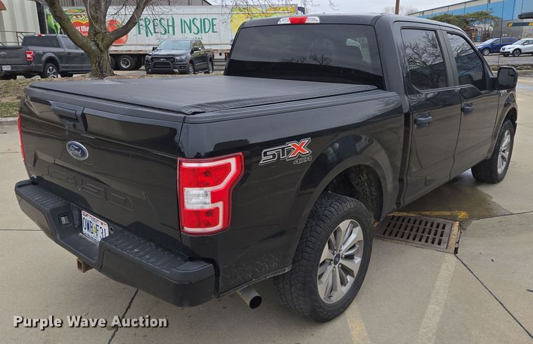 image for item EQ3955 2018 Ford F150 SuperCrew pickup truck