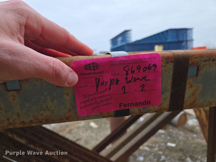 image for item EQ3962 Teardrop pallet racking 