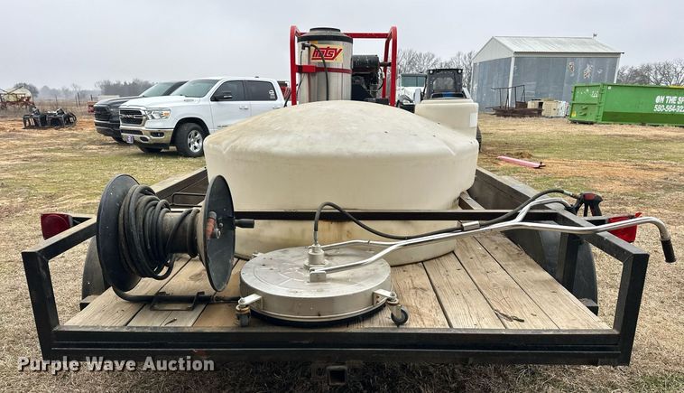 image for item ER4942 Hotsy HX80432 pressure washer trailer