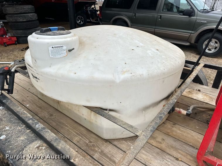 image for item ER4942 Hotsy HX80432 pressure washer trailer