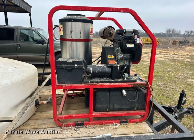 image for item ER4942 Hotsy HX80432 pressure washer trailer