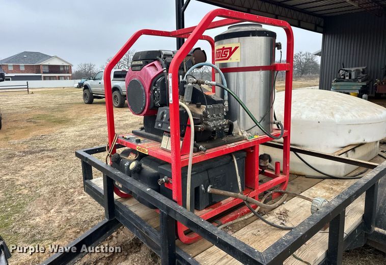 image for item ER4942 Hotsy HX80432 pressure washer trailer