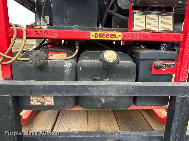 image for item ER4942 Hotsy HX80432 pressure washer trailer