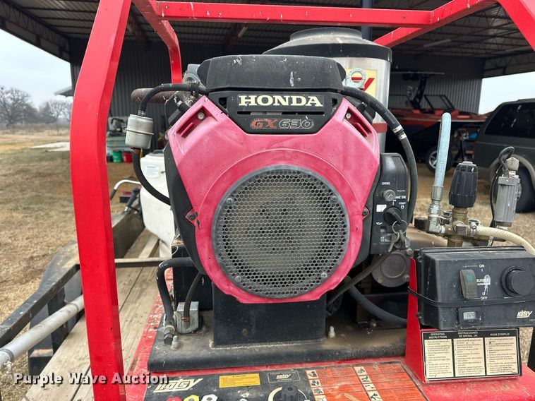 image for item ER4942 Hotsy HX80432 pressure washer trailer