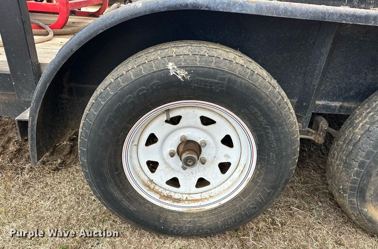 image for item ER4942 Hotsy HX80432 pressure washer trailer