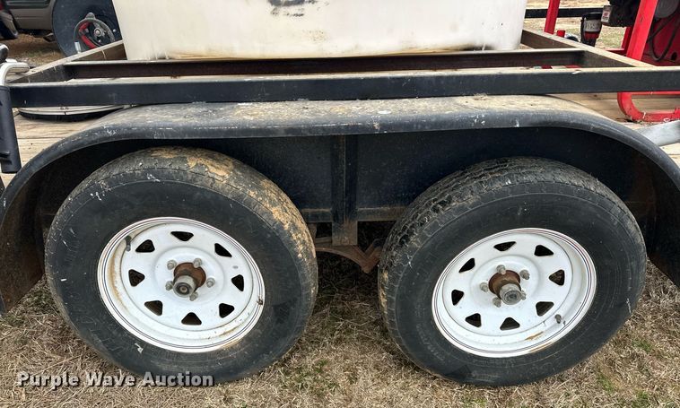 image for item ER4942 Hotsy HX80432 pressure washer trailer