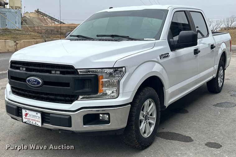 image for item ER4955 2018 Ford F150 SuperCrew pickup truck