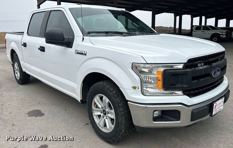 image for item ER4955 2018 Ford F150 SuperCrew pickup truck