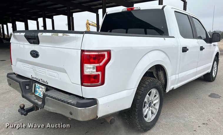 image for item ER4955 2018 Ford F150 SuperCrew pickup truck