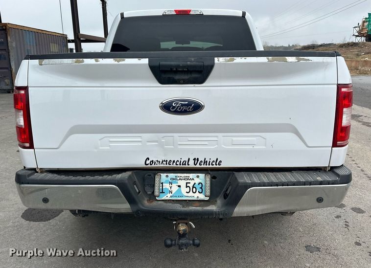 image for item ER4955 2018 Ford F150 SuperCrew pickup truck