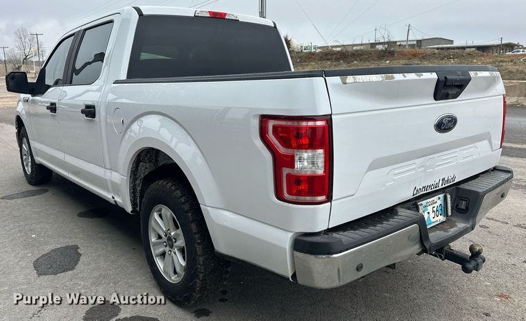 image for item ER4955 2018 Ford F150 SuperCrew pickup truck