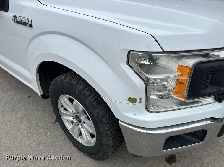 image for item ER4955 2018 Ford F150 SuperCrew pickup truck