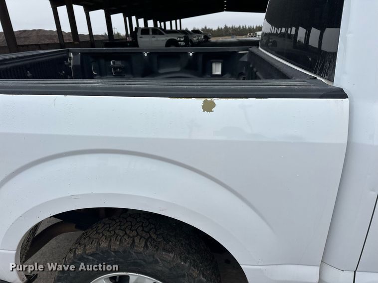 image for item ER4955 2018 Ford F150 SuperCrew pickup truck