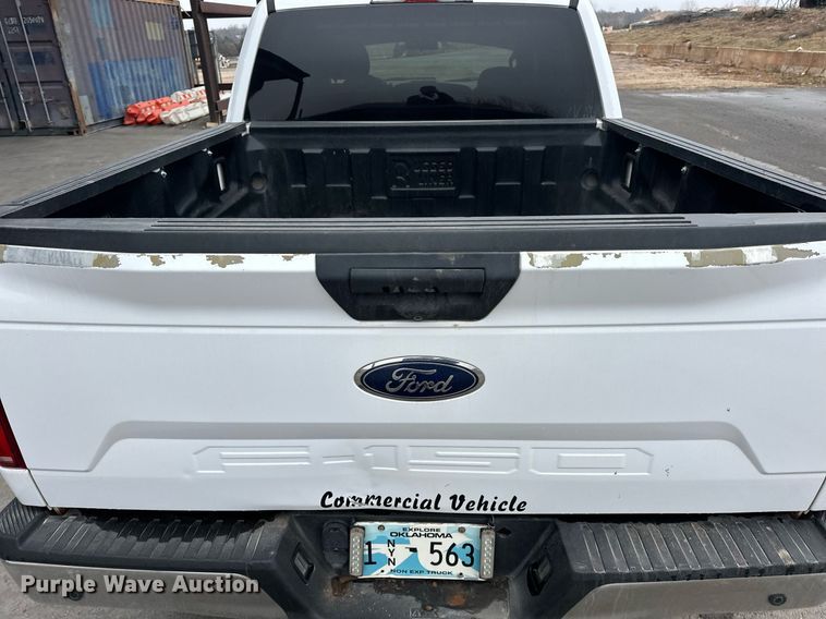 image for item ER4955 2018 Ford F150 SuperCrew pickup truck