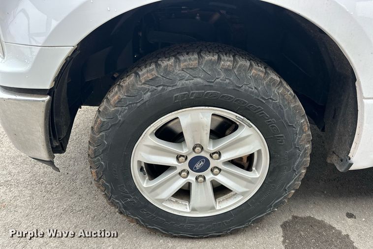 image for item ER4955 2018 Ford F150 SuperCrew pickup truck