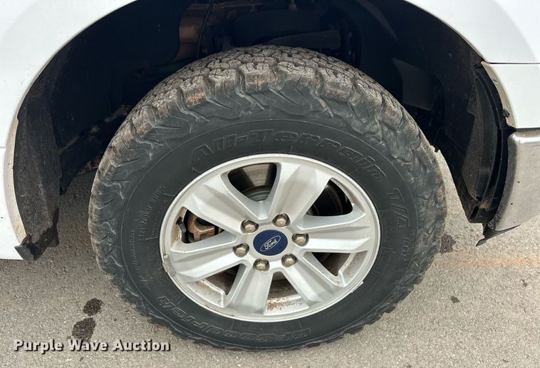 image for item ER4955 2018 Ford F150 SuperCrew pickup truck