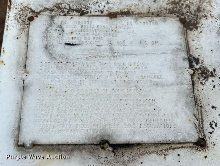 image for item ER4974 (2) Delta Consolidated Industries tanks