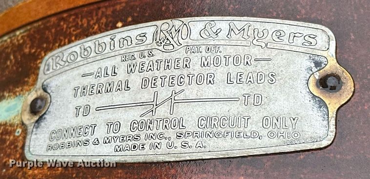 image for item ER4986 Robbins & Myers F5A crane hoist