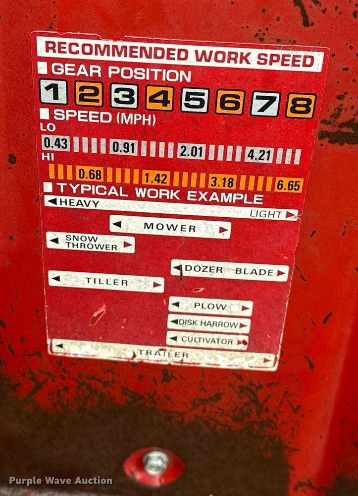 image for item ER4987 Honda RT5000 MFWD tractor