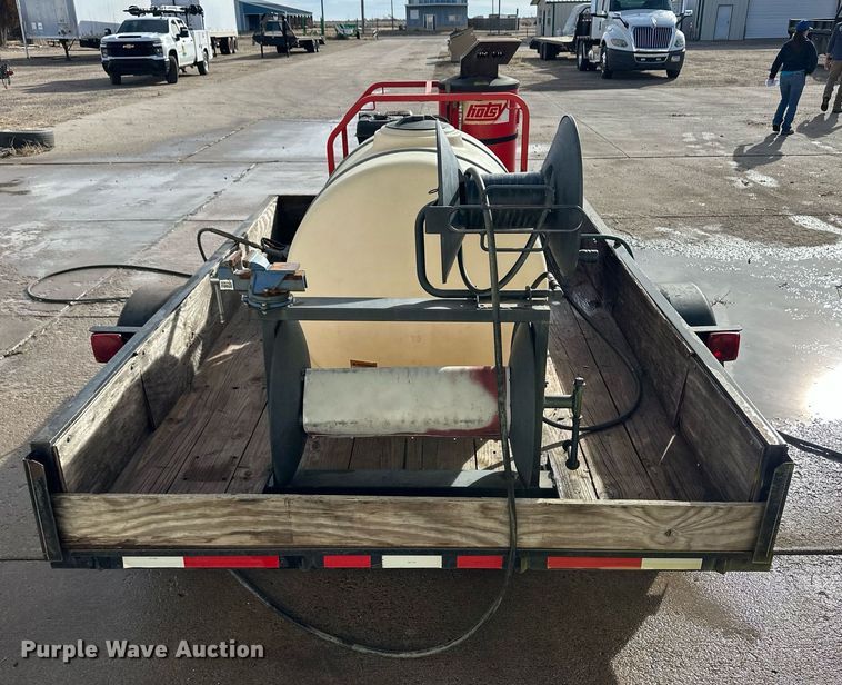 image for item ER8697 2016 Hotsy pressure washer trailer