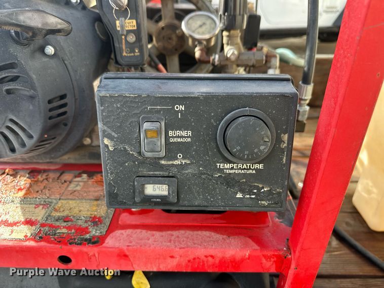 image for item ER8697 2016 Hotsy pressure washer trailer