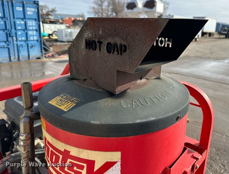 image for item ER8697 2016 Hotsy pressure washer trailer