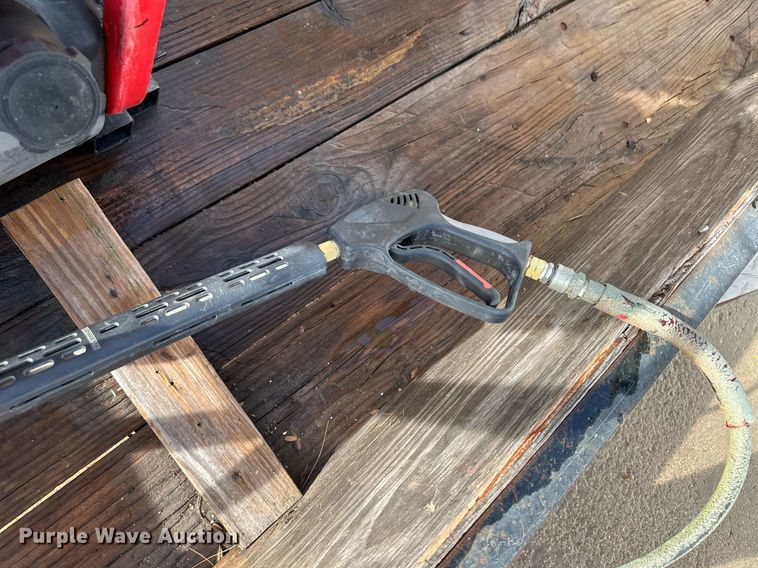 image for item ER8697 2016 Hotsy pressure washer trailer