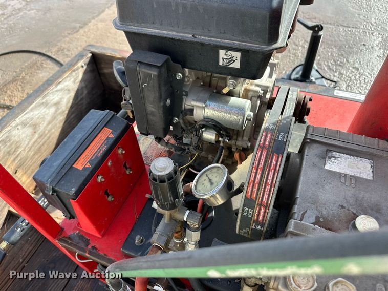 image for item ER8697 2016 Hotsy pressure washer trailer