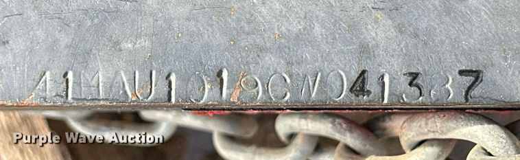 image for item ER8697 2016 Hotsy pressure washer trailer