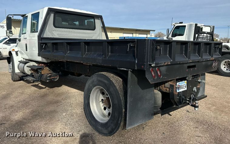 image for item ER8698 2011 International DuraStar 4300M7 flatbed truck