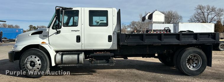 image for item ER8698 2011 International DuraStar 4300M7 flatbed truck
