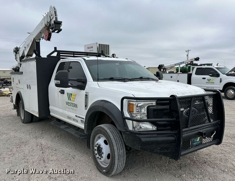 image for item ER8721 2021 Ford F550 SuperCab utility / service truck