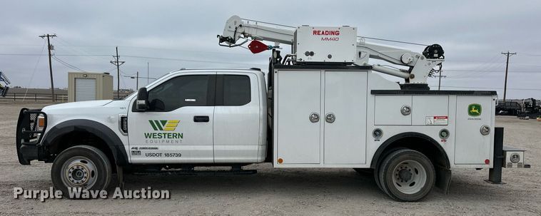 image for item ER8721 2021 Ford F550 SuperCab utility / service truck