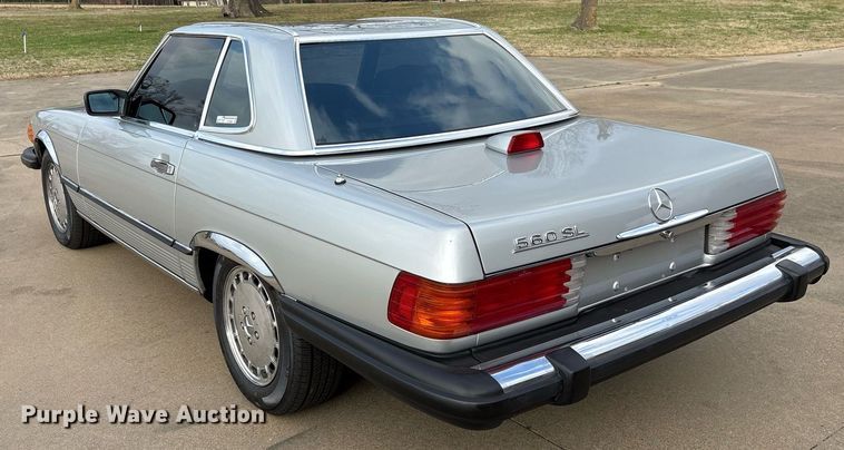 image for item EY9908 1987 Mercedes Benz 560 SL 