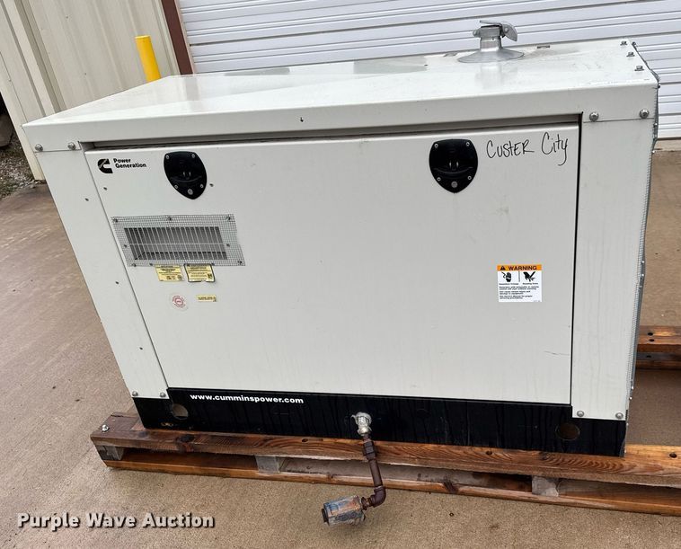 image for item LH9507 2014 Onan GGMB-1400106 generator