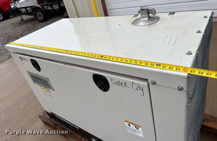 image for item LH9507 2014 Onan GGMB-1400106 generator