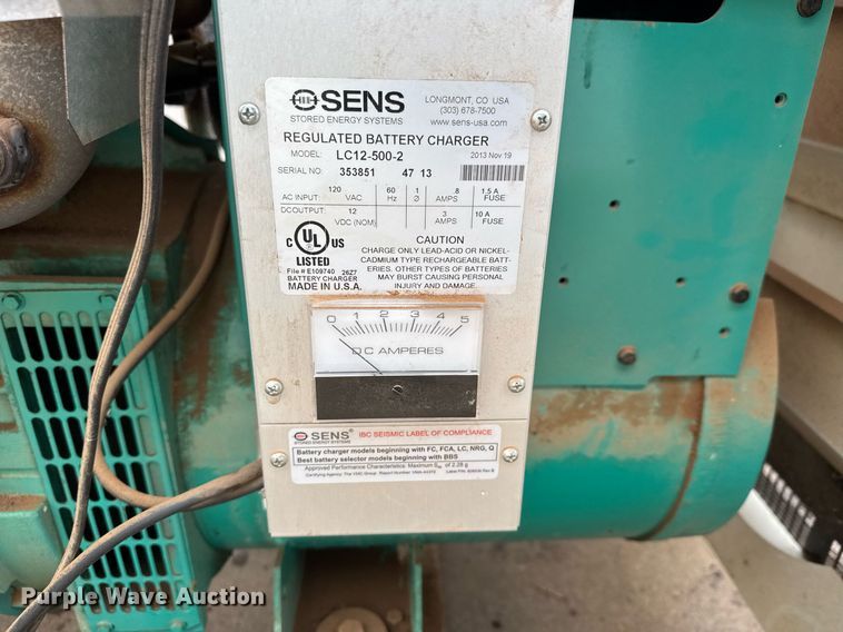 image for item LH9507 2014 Onan GGMB-1400106 generator