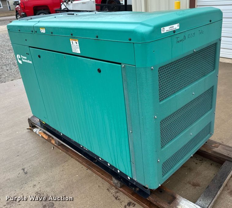 image for item LH9509 2015 Onan GG02-1504830 generator