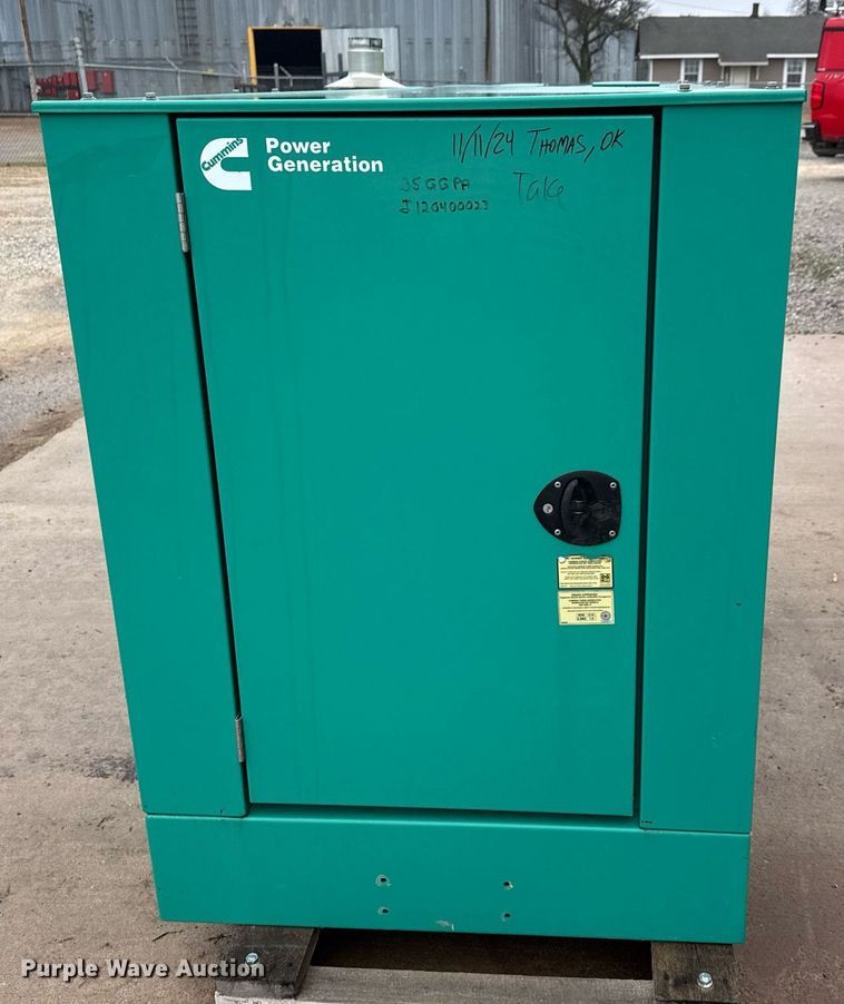 image for item LH9511 2012 Onan GGPA-1213347 generator