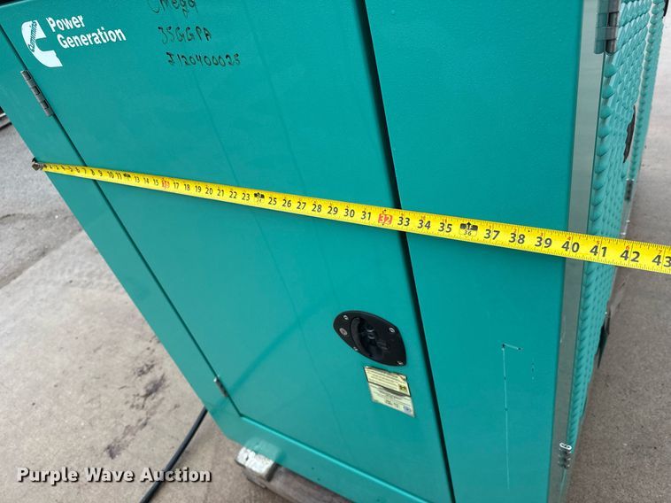 image for item LH9513 2012 Onan GGPA-1213347 generator