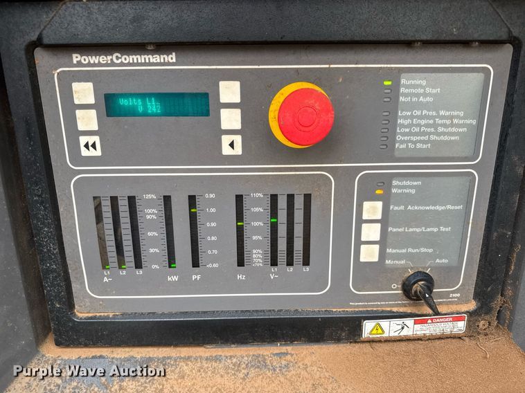 image for item LH9513 2012 Onan GGPA-1213347 generator