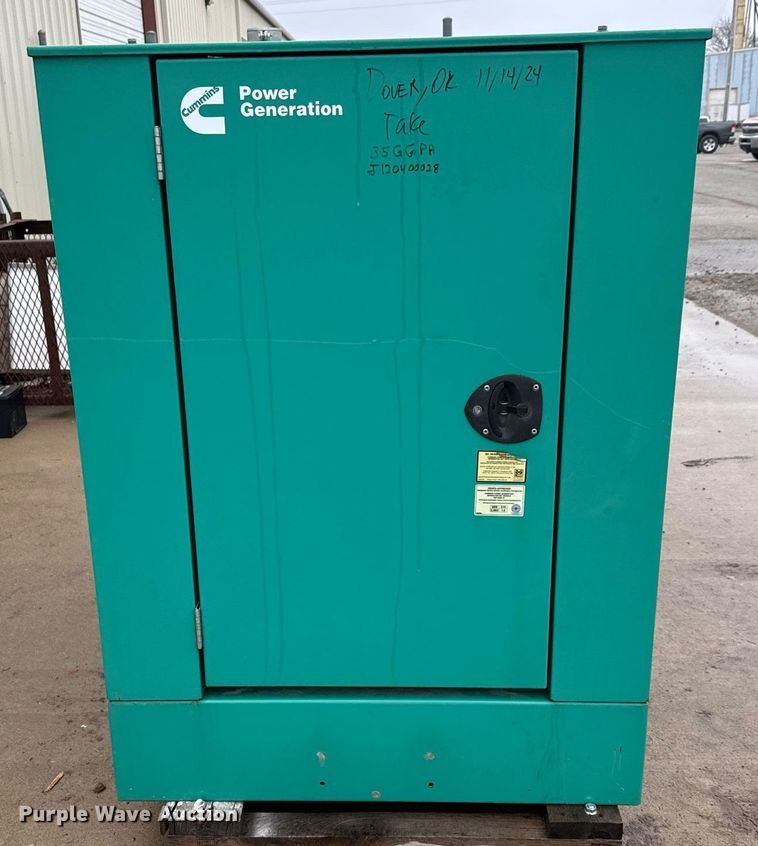 image for item LH9514 2012 Onan GGPA-1213364 generator