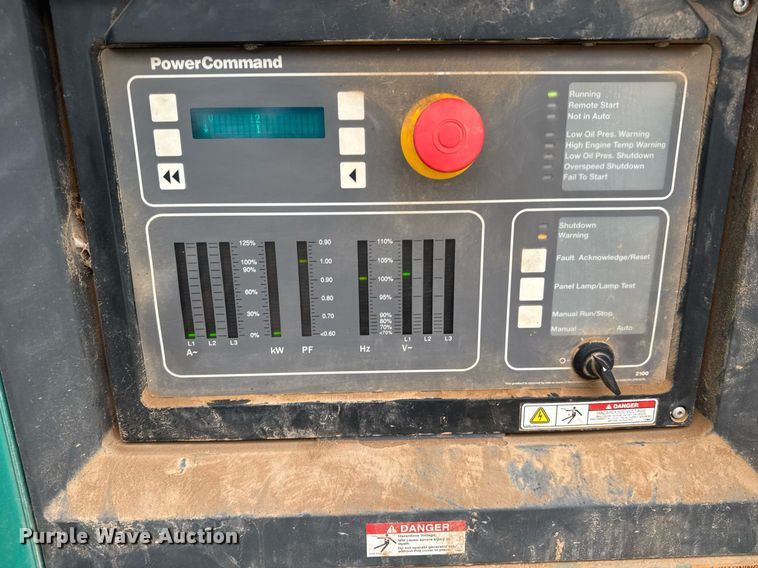 image for item LH9515 2012 Onan GGPA-1213363 generator